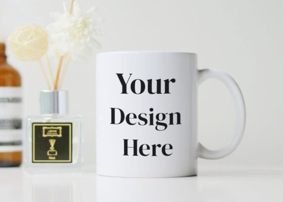 Download White Coffee Mug Mockup PSD Smart Object - Mockup psd Collection