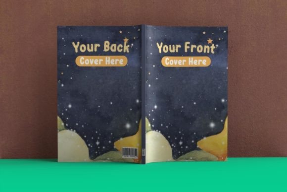 Download Full 6 X 9 Book Cover Mockup PSD and JPG - Mockup psd Collection