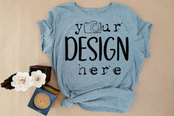 Download Gray Mockups Bella Canvas 3001 T-shirt - Mockups Collection