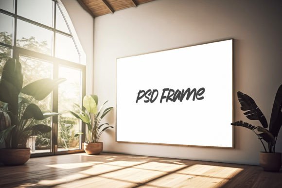 Download Horizontal Frame Mockup PSD - Mockup psd Collection