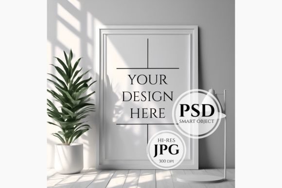 Download Frame Mockup, Wall Art Mockup Frame - Art mockup Collection