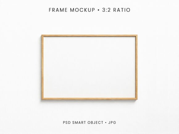 Download 3:2 Horizontal Frame Mockup PSD JPG - Mockup psd Collection