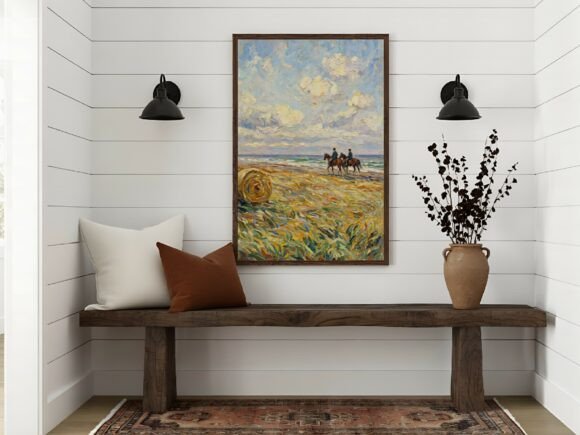 Download Modern Farmhouse Shiplap Art Mockup - Art mockup Collection