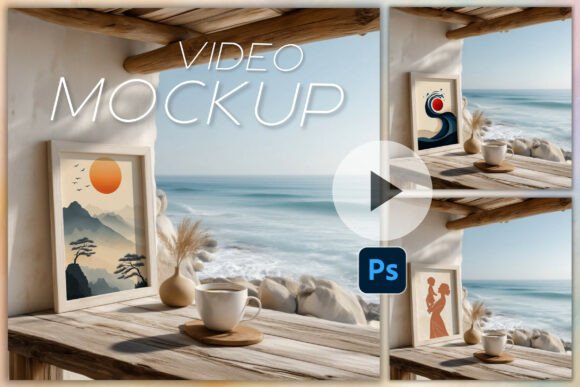 Download Video Frame Mockup PSD Frame Animation - Mockup psd Collection