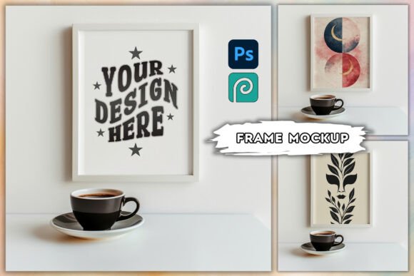 Download Wallart Mockup PSD Frame Mockup - Art mockup Collection
