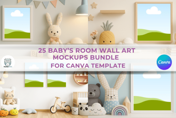 Download 25 Baby's Room Wall Art Mockup - Art mockup Collection