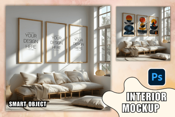 Download PSD Frame Mockup Set of 3 Frame Mockups - Mockups Collection