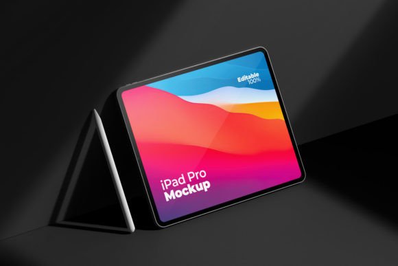 Download IPad Pro Branding Mockup - Branding mockup Collection