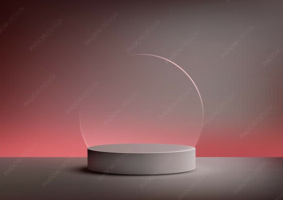 Download Gray Cylindrical Podium Product Mockups, - Product mockups Collection