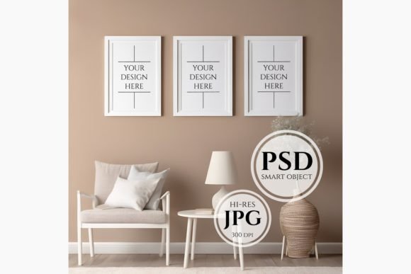 Download Frame Mockup, Wall Art Mockup Frame - Art mockup Collection