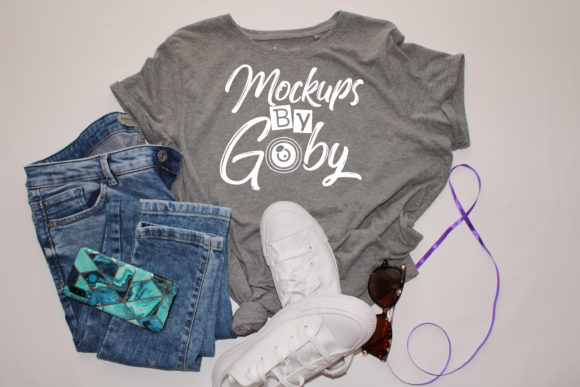 Download Gray T-shirt Mockups,Alzheimer Awareness - Mockups Collection