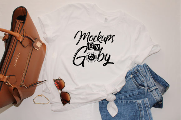 Download White T-shirt Mockups, Woman Design - Mockups Collection