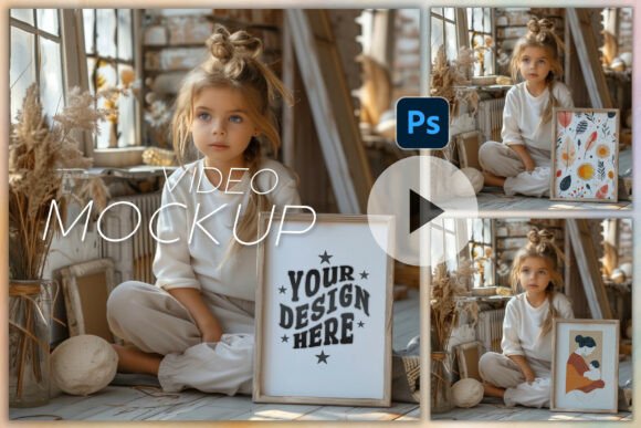 Download Video Frame Mockup PSD Frame Animation - Mockup psd Collection