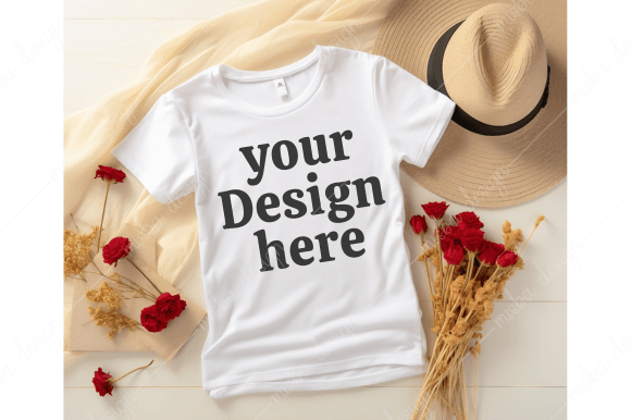 Download Valentines Day White T-shirt Mockups - Mockups Collection