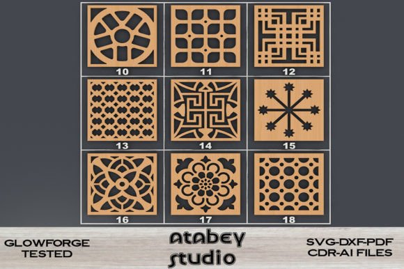 Download Coaster Laser Cut SVG File Instant Ready - File instant Collection
