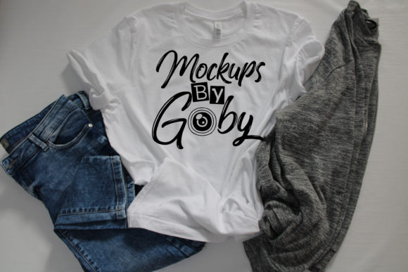 Download White T-shirt Mockups, Bella Canvas 3001 - Mockups Collection
