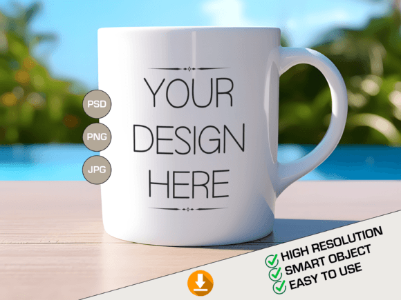 Download 11 Oz Mug Mockup PSD Mug Template - Mockup psd Collection