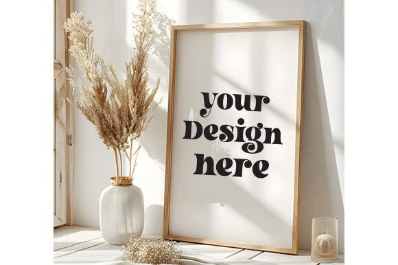 Download Frame Mockup, Wall Art Mockup 31 - Art mockup Collection