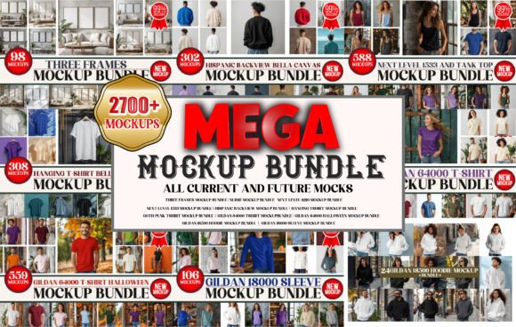 Download Mega Mockup Bundle 2700+ Mockups - Mockups Collection